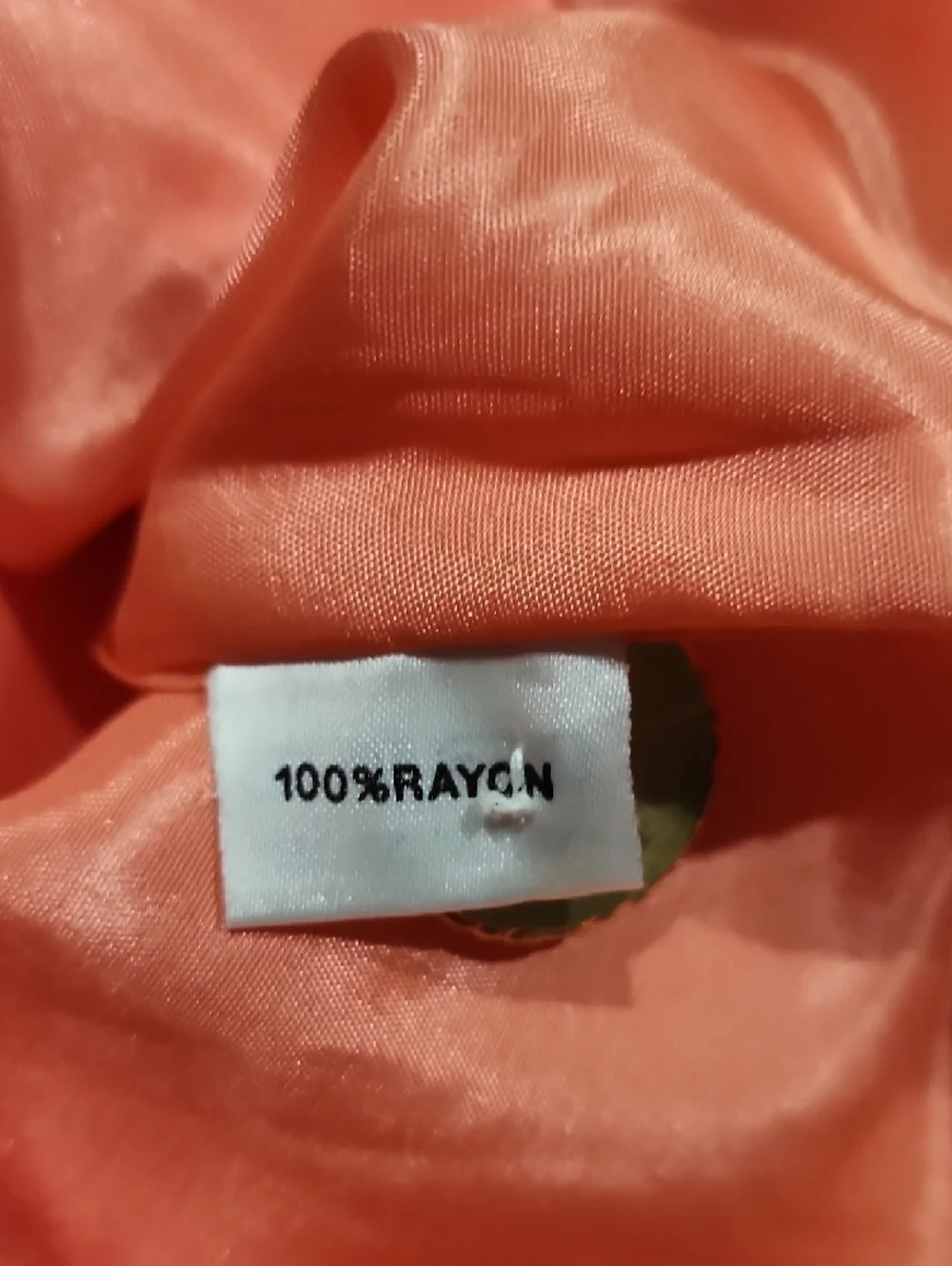 Donna Karan Coral Pink Short-Sleeve Blazer with Gold Buttons